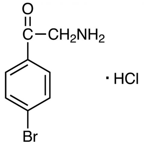 2-Amino-4′-bromoacetophenone hydrochloride Chemische Struktur