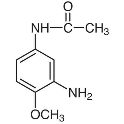 2-Amino-4-acetamino anisole Chemical Structure