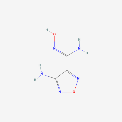 4-Amino-N-hydroxyfurazan-3-carboxamidine Chemical Structure