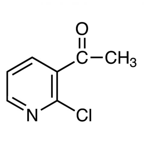 3-acetyl-2-chloropyridine 化学構造