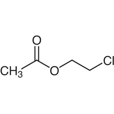 Acetic Acid 2-Chloroethyl Ester Chemical Structure