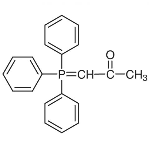 (Acetylmethylene)triphenylphosphorane Chemische Struktur