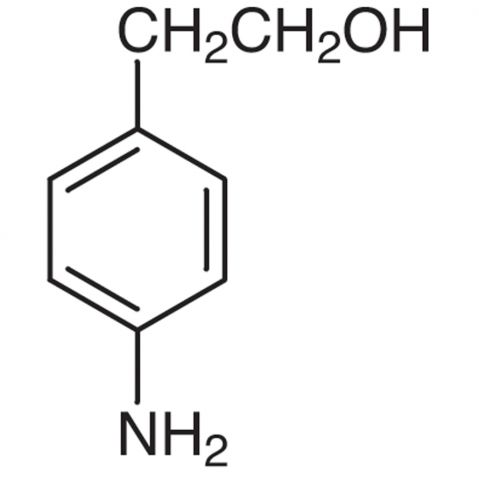 2-(4-Aminophenyl)ethanol التركيب الكيميائي