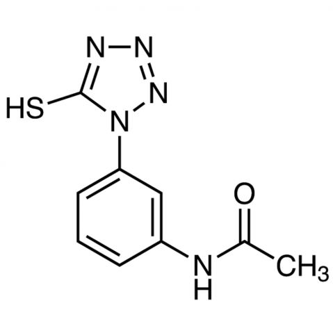 1-(3-Acetamidophenyl)-5-mercaptotetrazole Chemical Structure