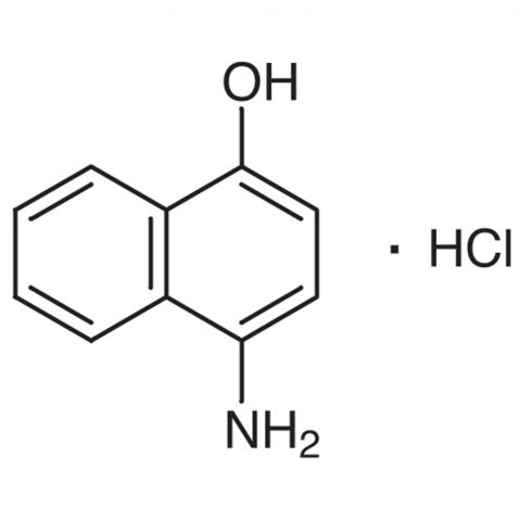 4-Amino-1-naphthol Hydrochloride Chemical Structure