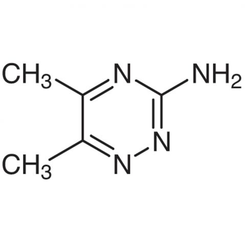 3-Amino-5,6-dimethyl-1,2,4-triazine Chemical Structure