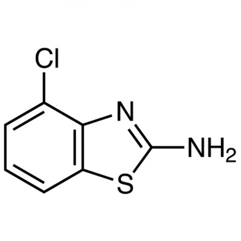 2-Amino-4-chlorobenzothiazole 化学構造