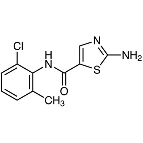 2-Amino-N-(2-chloro-6-methylphenyl)thiazole-5-carboxamide Chemical Structure