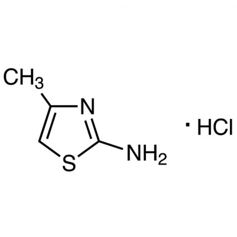 2-Amino-4-methylthiazole Hydrochloride 化学構造