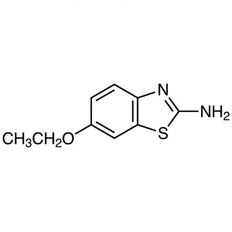 2-Amino-6-ethoxybenzothiazole Chemische Struktur