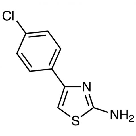 2-Amino-4-(4-chlorophenyl)thiazole Chemical Structure