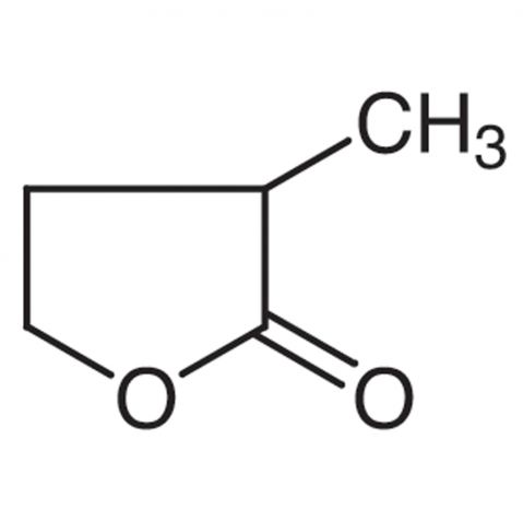 α-Methyl-γ-butyrolactone Chemische Struktur