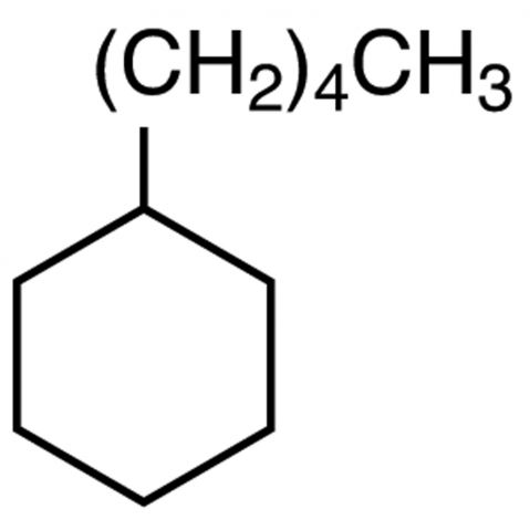 Amylcyclohexane التركيب الكيميائي