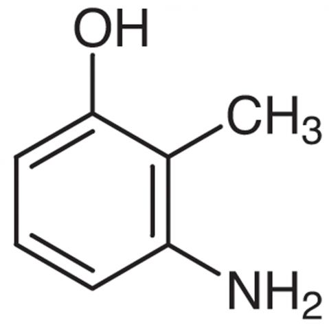 3-Amino-o-cresol Chemical Structure