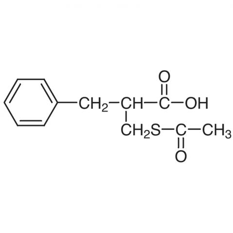 2-[(Acetylthio)methyl]-3-phenylpropionic Acid التركيب الكيميائي