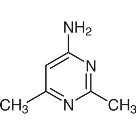 4-Amino-2,6-dimethylpyrimidine التركيب الكيميائي