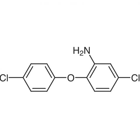 2-Amino-4,4'-dichlorodiphenyl Ether Chemical Structure