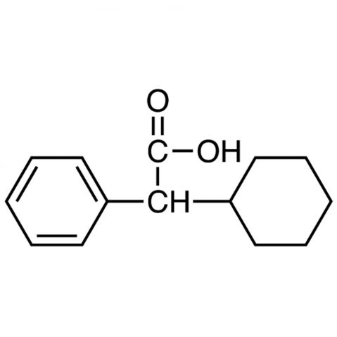 α-Cyclohexylphenylacetic Acid Chemical Structure