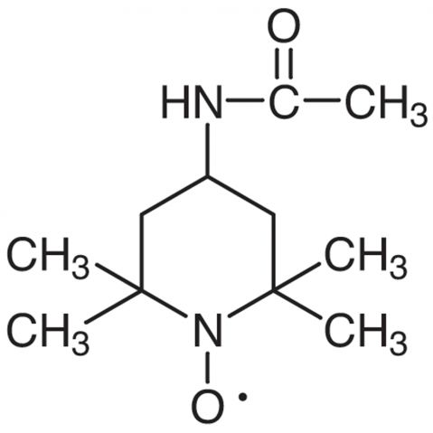 4-Acetamido-2,2,6,6-tetramethylpiperidine 1-Oxyl Free Radical Chemische Struktur