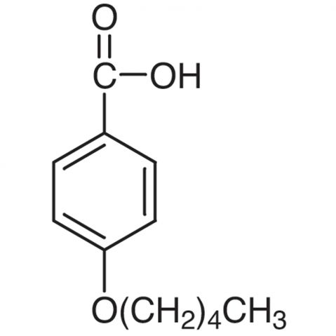 4-Amyloxybenzoic Acid Chemical Structure