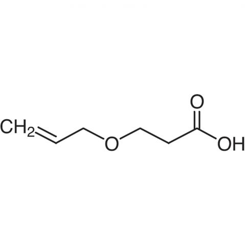 3-Allyloxypropionic Acid Chemische Struktur