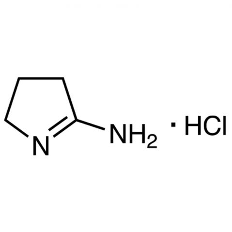 2-Amino-1-pyrroline Hydrochloride Chemical Structure