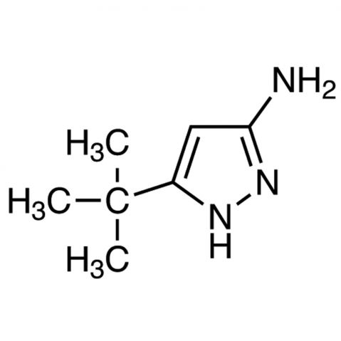 3-Amino-5-tert-butylpyrazole التركيب الكيميائي