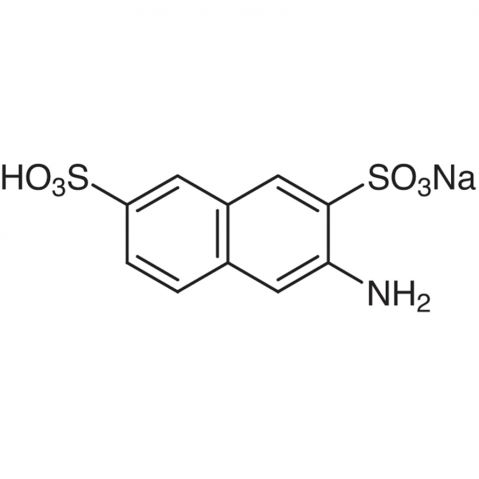 3-Amino-2,7-naphthalenedisulfonic Acid Monosodium Salt Chemische Struktur