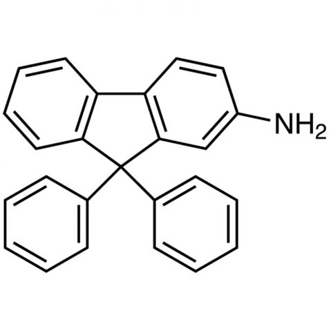 2-Amino-9,9-diphenylfluorene التركيب الكيميائي