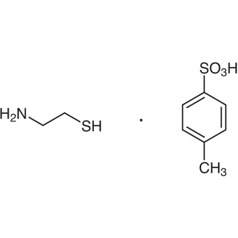 2-Aminoethanethiol p-Toluenesulfonate 化学構造