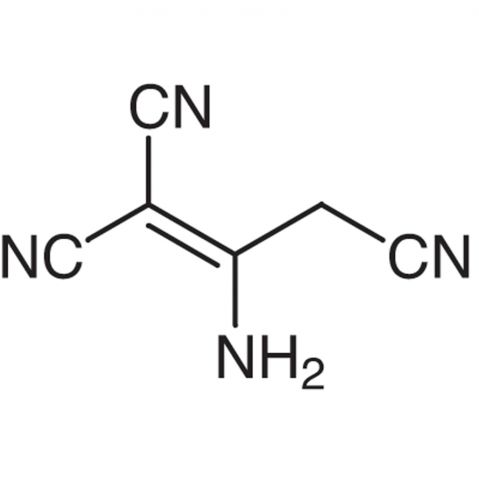 2-Amino-1,1,3-tricyano-1-propene Chemical Structure