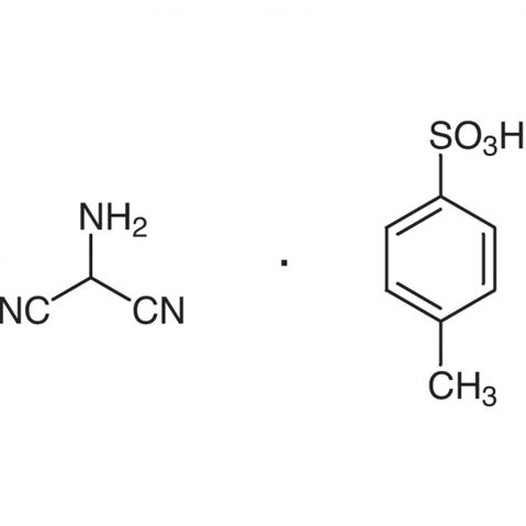 Aminomalononitrile p-Toluenesulfonate Chemical Structure