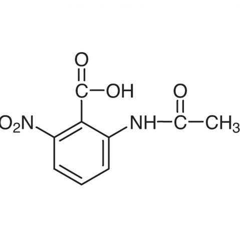 2-Acetamido-6-nitrobenzoic Acid Chemical Structure