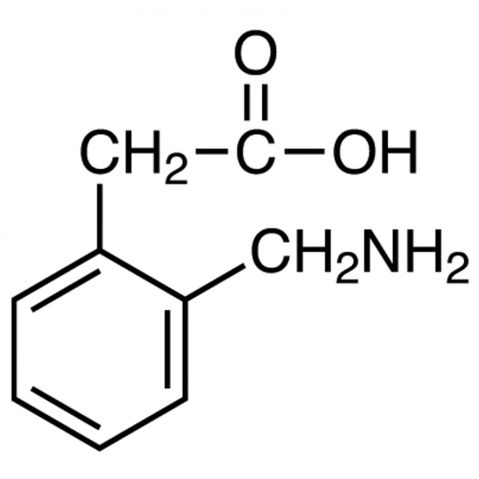 [2-(Aminomethyl)phenyl]acetic Acid Chemical Structure