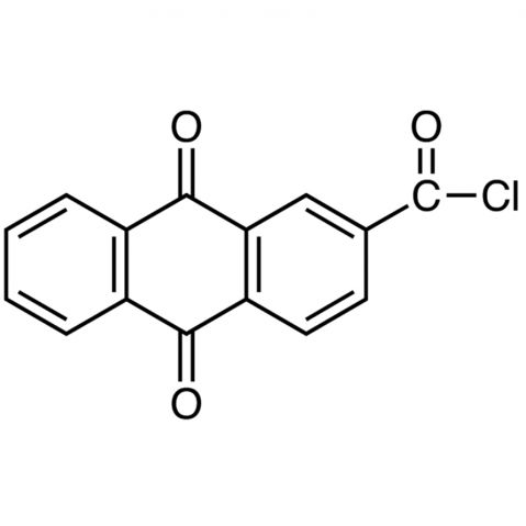 Anthraquinone-2-carbonyl Chloride Chemical Structure