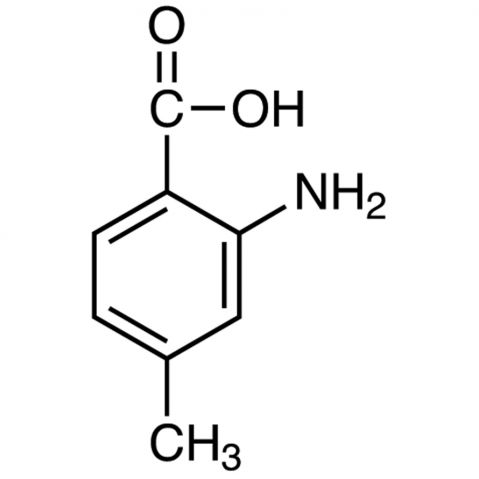 2-Amino-4-methylbenzoic Acid Chemical Structure