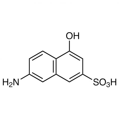 6-Amino-1-naphthol-3-sulfonic Acid Chemical Structure