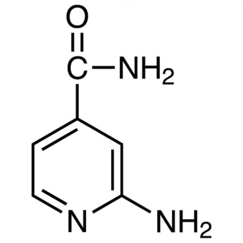 2-Aminoisonicotinamide 化学構造