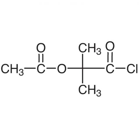 2-Acetoxyisobutyryl Chloride Chemical Structure