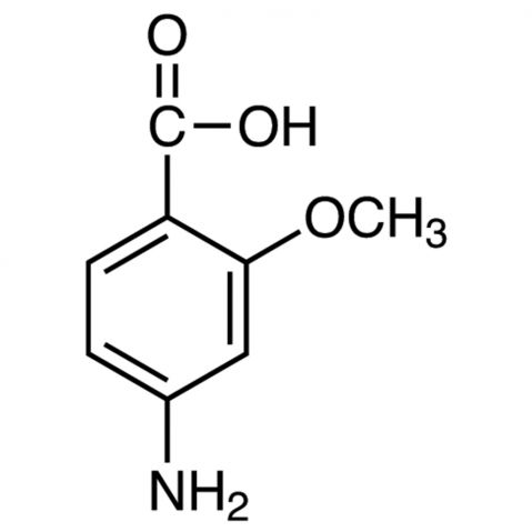 4-Amino-2-methoxybenzoic Acid Chemische Struktur