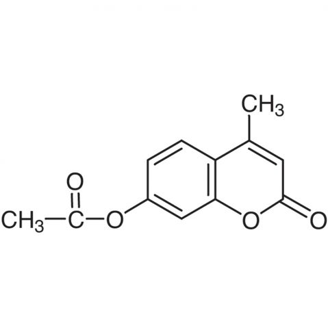 7-Acetoxy-4-methylcoumarin Chemical Structure