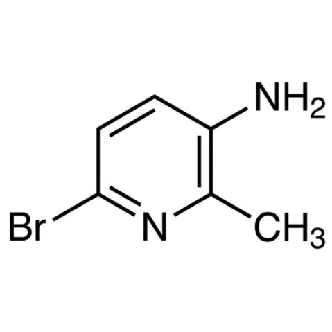 3-Amino-6-bromo-2-methylpyridine Chemical Structure