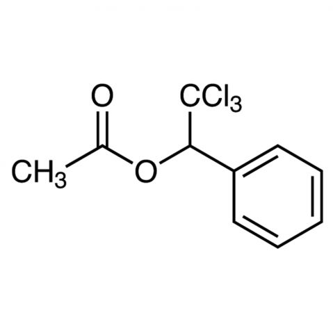 α-(Trichloromethyl)benzyl Acetate Chemische Struktur