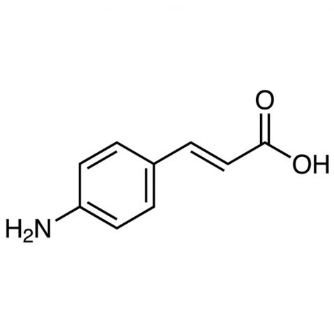 4-Aminocinnamic Acid Chemical Structure