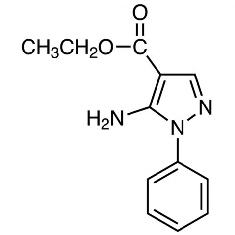 5-Amino-4-carbethoxy-1-phenylpyrazole Chemical Structure