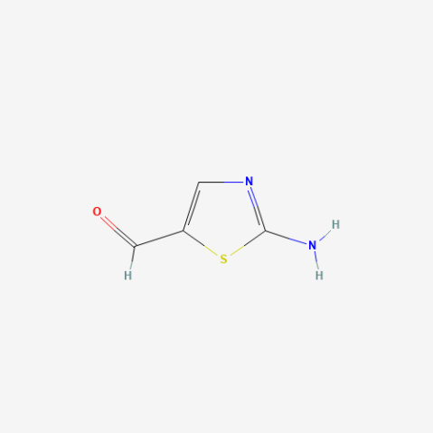 2-Aminothiazole-5-carboxaldehyde 化学構造