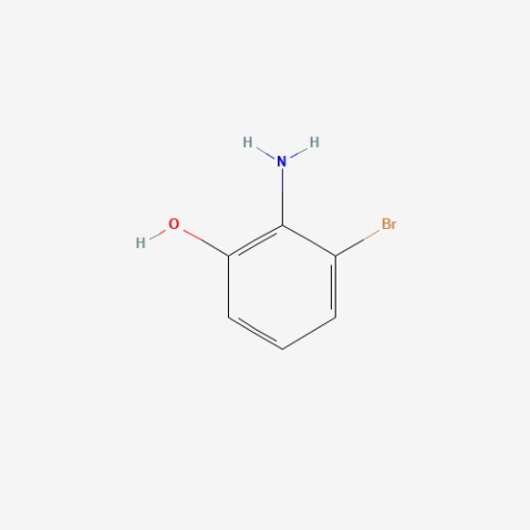 2-Amino-3-bromophenol 化学構造