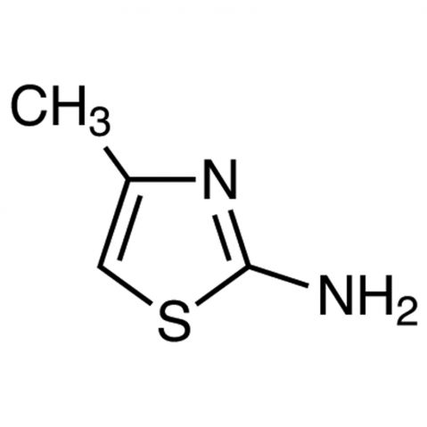 2-Amino-4-methylthiazole 化学構造