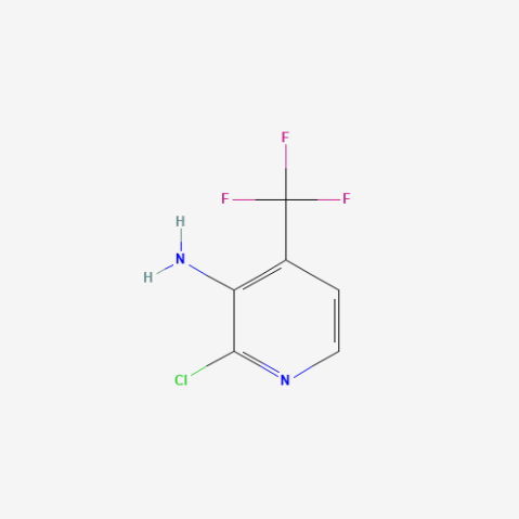 3-Amino-2-chloro-4-(trifluoromethyl)pyridine Chemical Structure