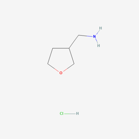 3-(Aminomethyl)tetrahydrofuran hydrochloride Chemical Structure